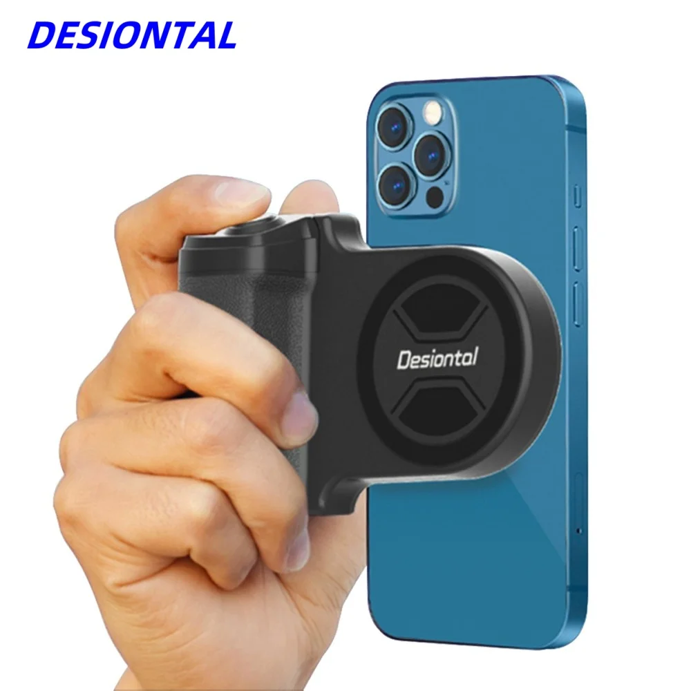 

Universal Bluetooth Shutter Smartphone Camera Handle Grip Selfie Stablizer Vertical Horizontal Shooting Photography Accessories