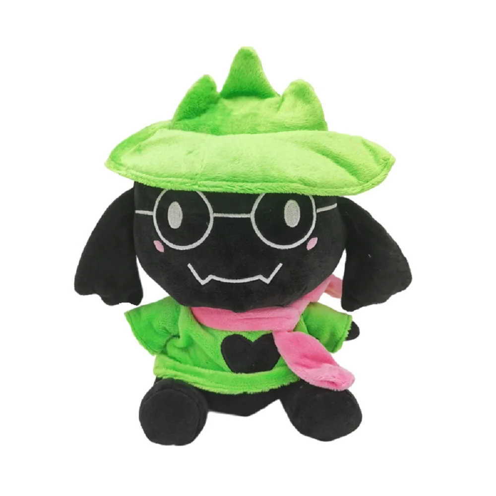 Deltarune juguete de peluche Kawaii Ralsei Lancer juguetes de peluche figura de dibujos animados animales suaves muñeca para niños regalo caliente 25cm
