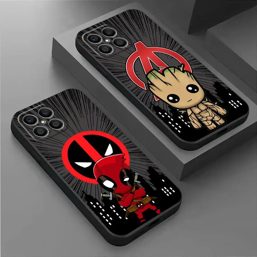 Marvel Superhero COOL Phone Case for Honor X6 X8 8X Magic5 Lite X6a X8a X9a X7 70 90 Pro Magic5 Silicone Armor Capa