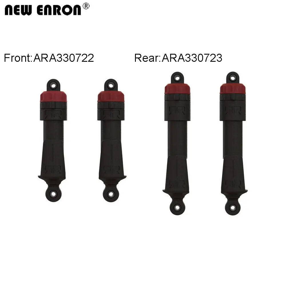 Front & Rear  Shock Aluminum Absorber Damper ARA330722 ARA330723 for ARRMA 1/10 VORTEKS 4WD 3S BLX STADIUM TRUCK RTR ARA4305V3