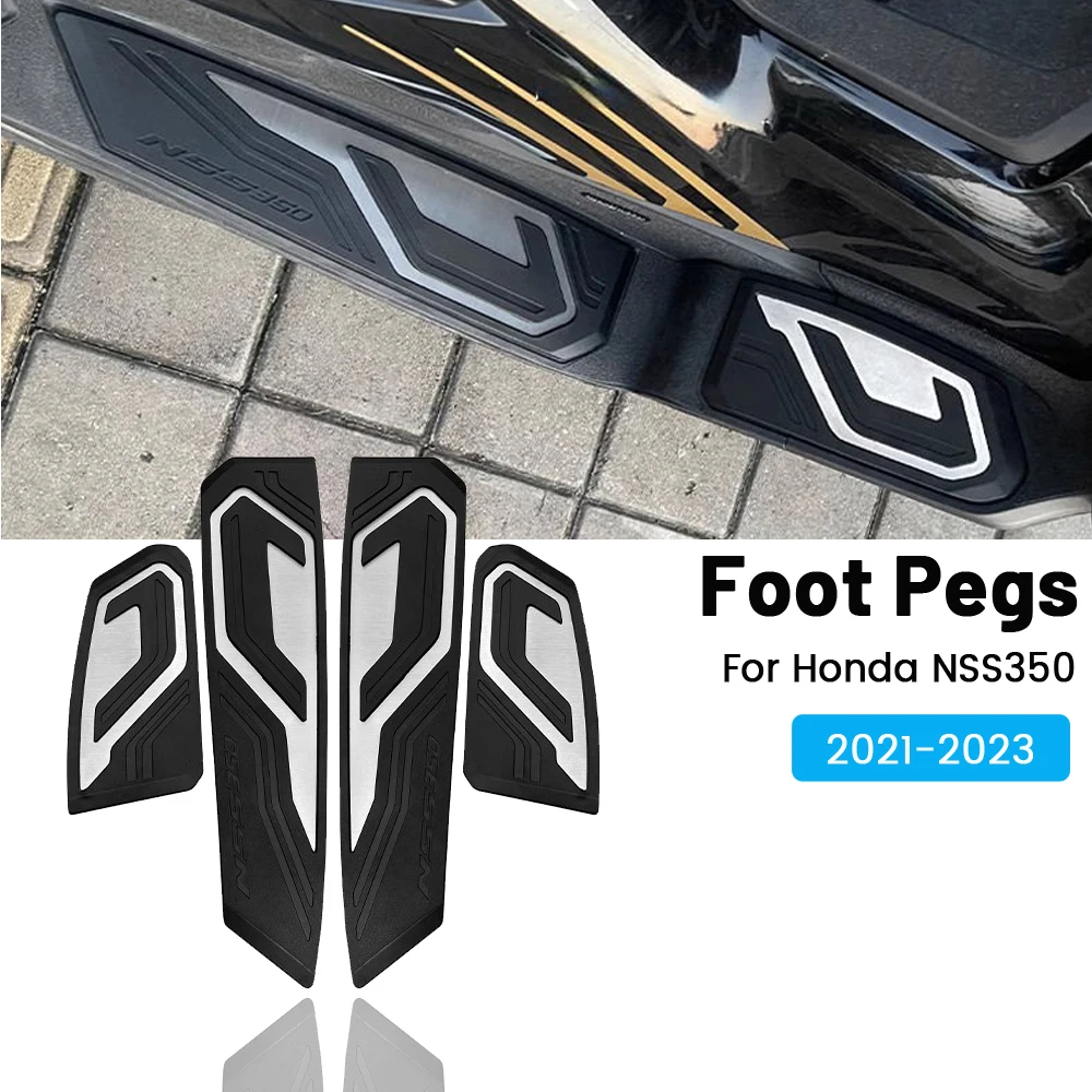 

Motorcycle Foot Pegs Pad Pedal Plate Rests Floor Panel Footpegs Footrest Footboard For Honda NSS350 NSS 350 2021 2022 2023