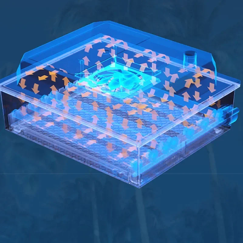 Incubadora de huevos, incubadora pequeña automática inteligente para el hogar, pollito, pato, ganso, paloma, codorniz