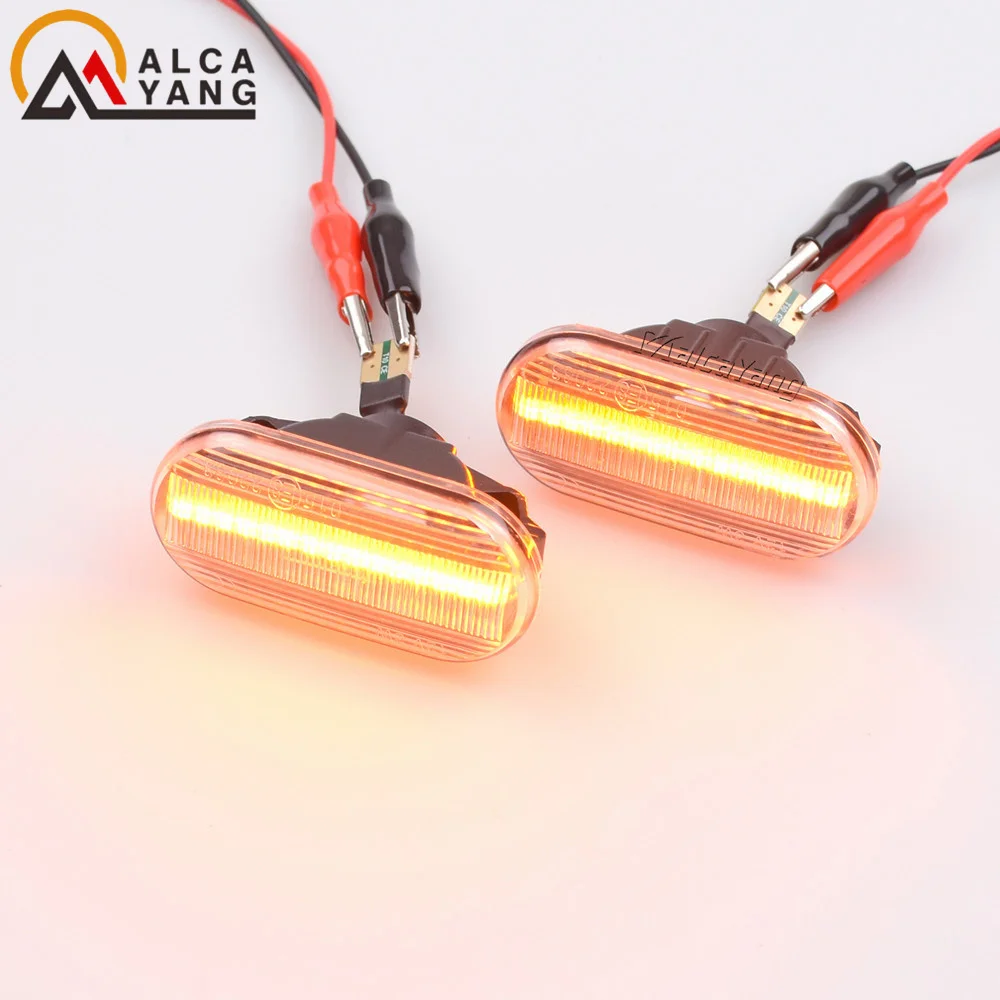 Dynamisches LED-Seitenmarkierungslicht für Nissan Cube Z11 Tiida C11 Note E11 NE11 Micra K12 NP300 Navara D40 Qashqai J10 – Detail 10