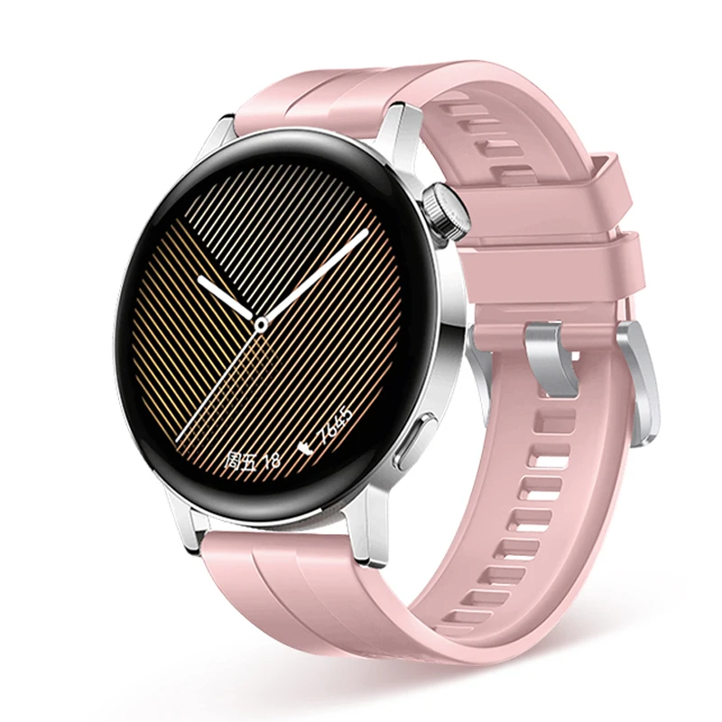 Universal 22Mm ซิลิโคนสำหรับ Huawei นาฬิกา GT3 GT2 46Mm Smart Watch Honor Magic นาฬิกาสายรัดข้อมือสายรัดข้อมือ