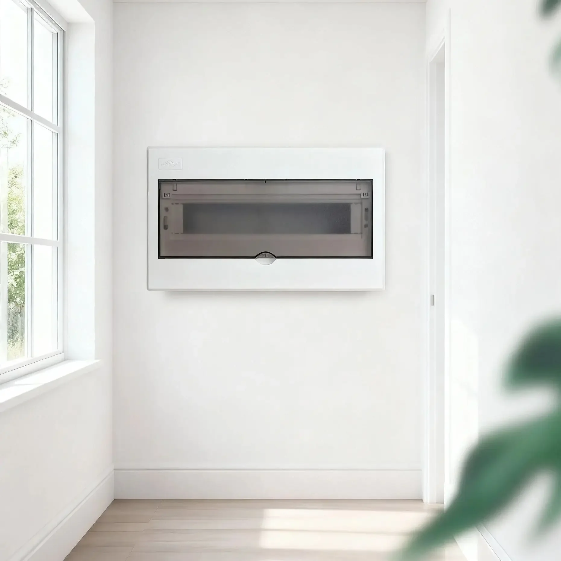 DONGYI Steel Home Elektrisch verstellbarer Verteilerkasten der HT-Serie, Edelstahlkasten für den Innenbereich, staubdichter Verteilerkasten, 4–6 Wege