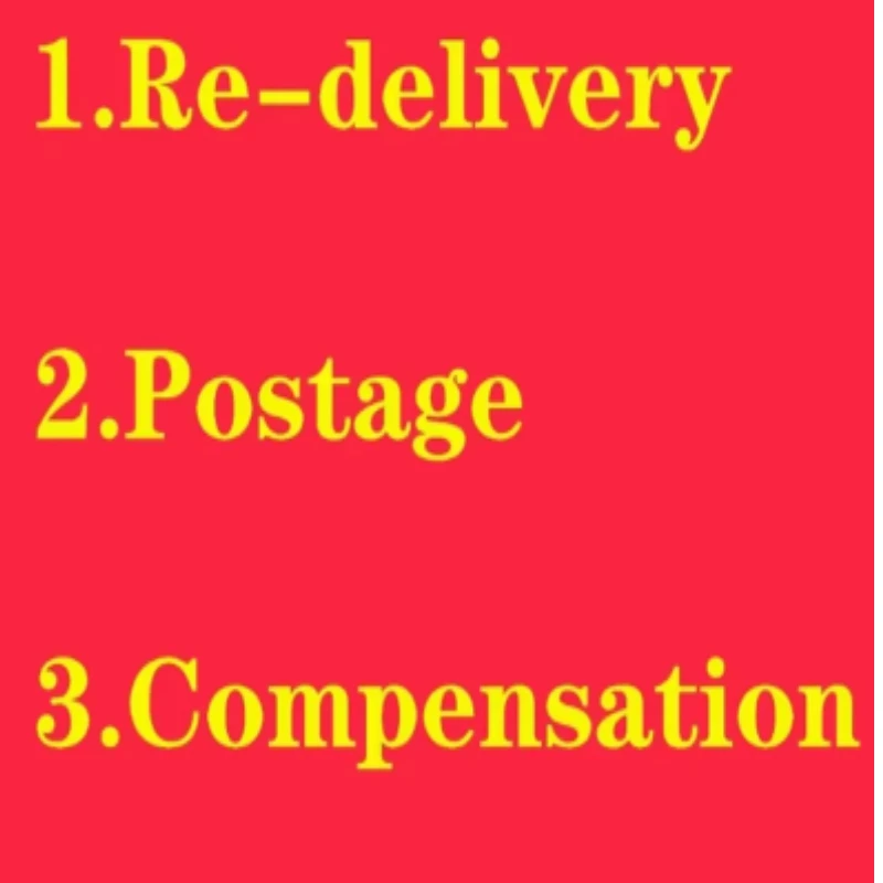 

This Link Is ONLY for Re-delivery,Only Used for The Purchase of Our Designated Customers. Thank You for Your Understanding