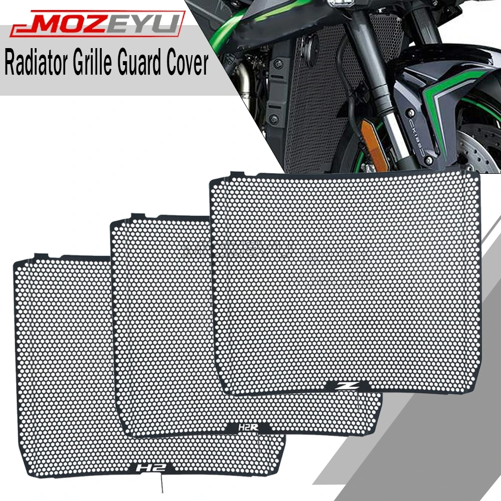 

2026 Motorcycle Radiator Grille Cover Guard Protection Protetor For Kawasaki ZH2 Z H2 H2SX Ninja H2 R H2R SX SE 2015- 2024 2025