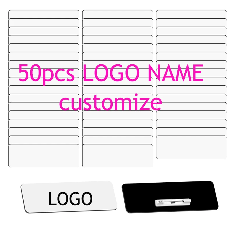 useful-name-tags-easy-to-attach-name-badges-50pcs-logo-name-customize-tag-label-round-corners-pin-diy-id-name-badge-for-workers