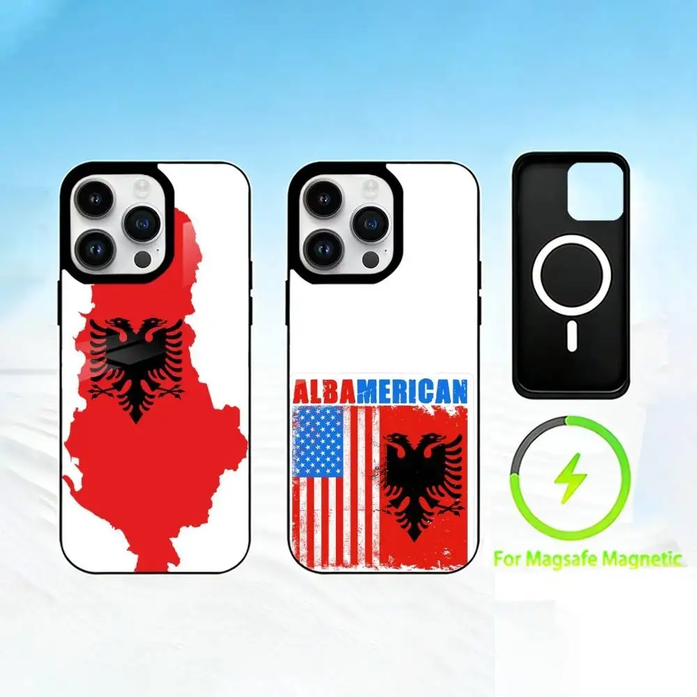 

M-Mohammad Reza Pahlavi Phone Case For iPhone 17 16 15 14 13 12 Pro Max Plus for Mirror Wireless Magnetic Cover