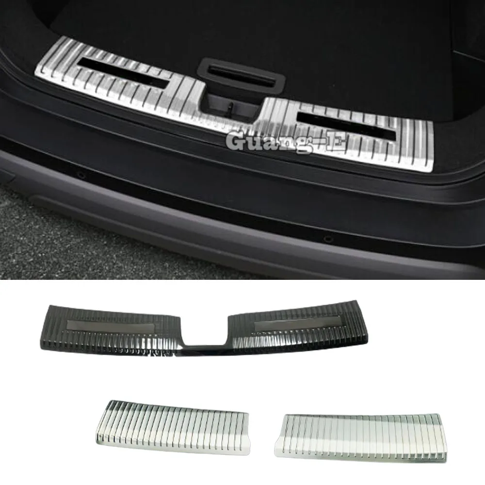 

Для Nissan X-trail Xtrail Rogue T33 2021 2022 2023 2024 2025 багажник автомобиля, задний бампер, внутренняя защитная пластина, накладка из стали, 1 шт.