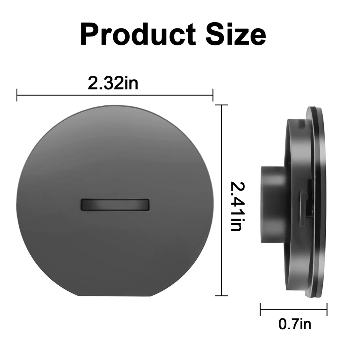 Motorized Brush Head Brushroll End Cap for Dyson V7/V8/V10/V11/V15 Vacuum Replacement Accessories 967483-01