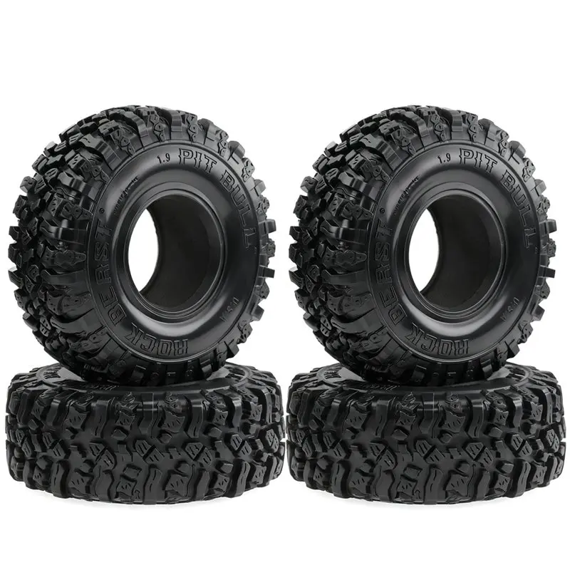 Best-Metal 1.9 Inch Tire Wheel Set(4Pcs) 113Mm For 1/10 Scale Axial SCX10 Traxas TRX4 TRX6 VS4-10 Gen8 7 MST CFX D90 RC Crawlers