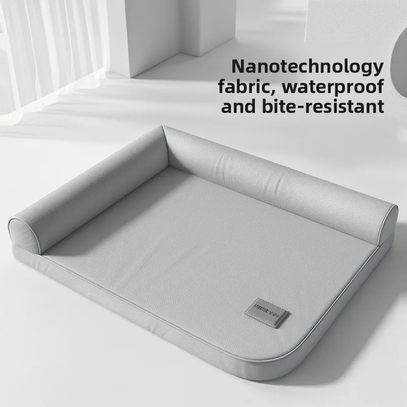 

Durable Dog Mat Prevents Biting Tear Resistant Medium to Large Dogs Golden Retriever Waterproof Detachable Dog Bed Pet Supplies