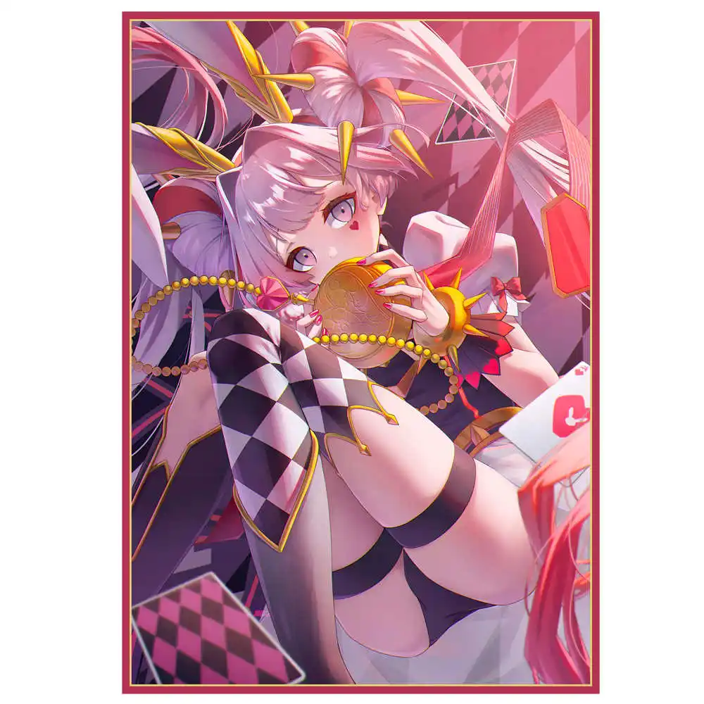 

63X90Mm Diy Self Made 50Pcs/set Yu-Gi-Oh! Maliss P Chessy Cat Card Sleeves Ygo Card Protective Cover Anime Cards Gift Toys