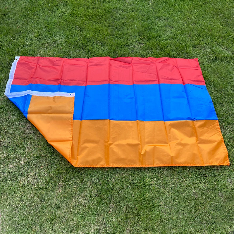 Aerlxemrbrae 90+150cm size  Armenia flag for meet Parade party Hanging National flag