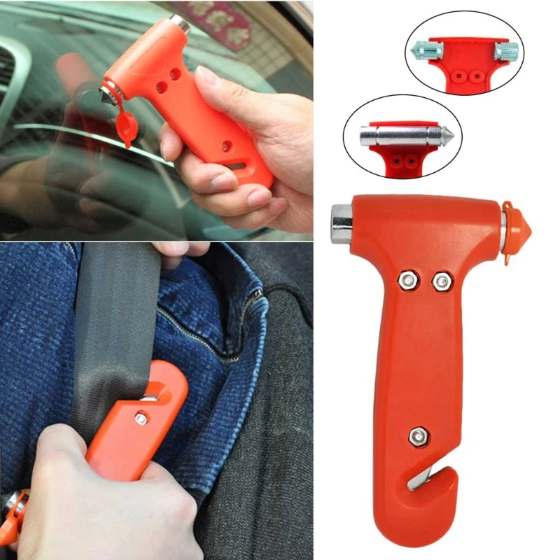 Car Window Glass Breaker Cutter For Seat Belt Safety Hammer Life-Saving Escape Cutting Knife Escape Portable Tool