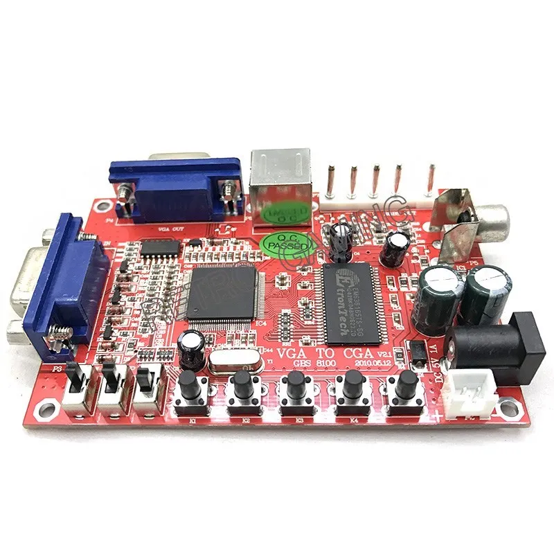 VGA To CGA/CVBS/S-Video HD Video Game Converter Board Arcade Kit Machine Parts Conversion board