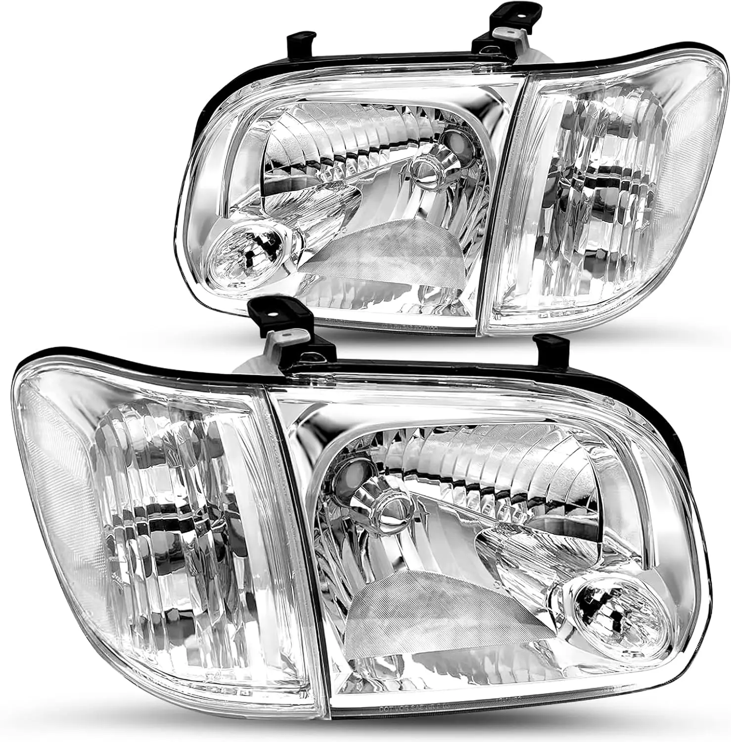 

Фары для Toyota Tundra 05-07 Sequoia Double 05-06 | Замена 4-дверных фар Crew Cab в сборе с угловыми фарами, драйвером