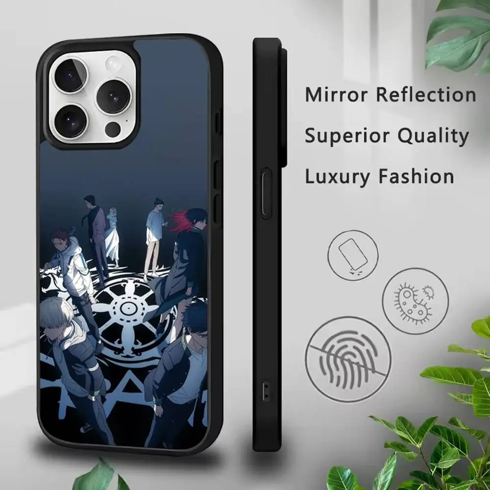 Anime W-Wind B-Breaker Phone Case For iPhone 17,16,15,14,13,12,11,Pro,Max,Plus,Mini,SE4,E Magnetic Magsafe Wireless Charging #3