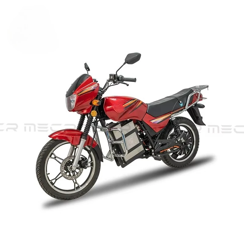 72V High Power Electric Motorcycle Adult Customizable Energy Saving Street E-Motorbike for Delivery & Commuting