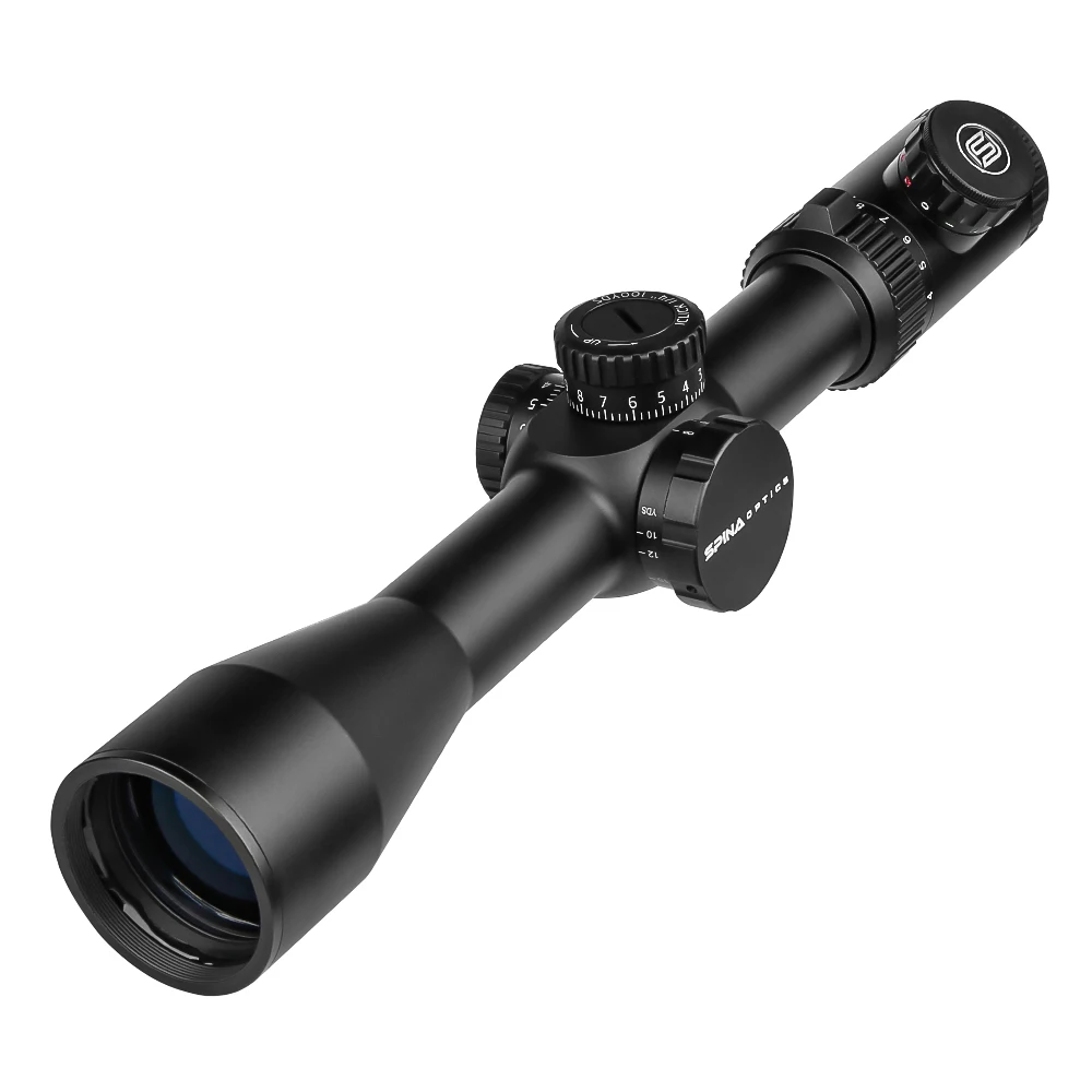 OPTICS 4-16x44 IR SFP FMC Precision Long Range Red Green Reticle Hunting Scope Tactical