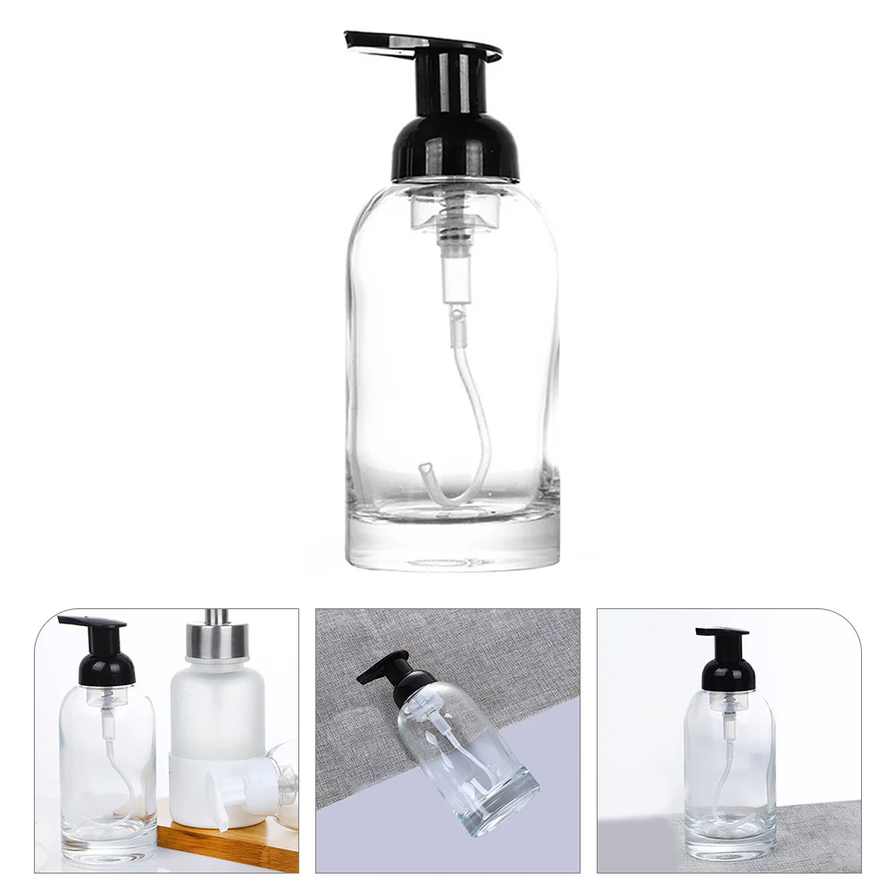 

Compact Refillable Pump Bottle Press Dispenser for Shampoo Lotion Shower Gel Soap Multi Function Leak Proof for Travel