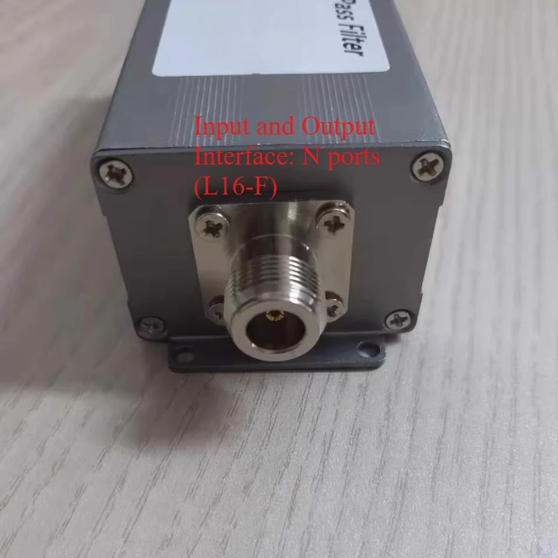 100W 200-400MHz 400-550MHz Bandpass filter N female, anti-interference, improve reception, increase communication distance BPF