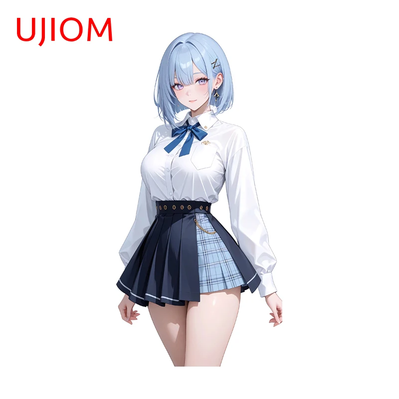 UJIOM Autocollant mural artistique et envoûtant pour armoire, motif fille gothique sexy, décoration de vestibule très vendue