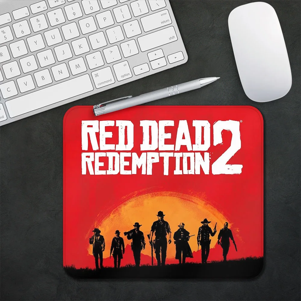 Red Dead Redemption 2 rdr2 uns West Cowboy Gaming Mauspad xs kleines Mauspad für PC Gamer Desktop Dekoration Büro Maus matte