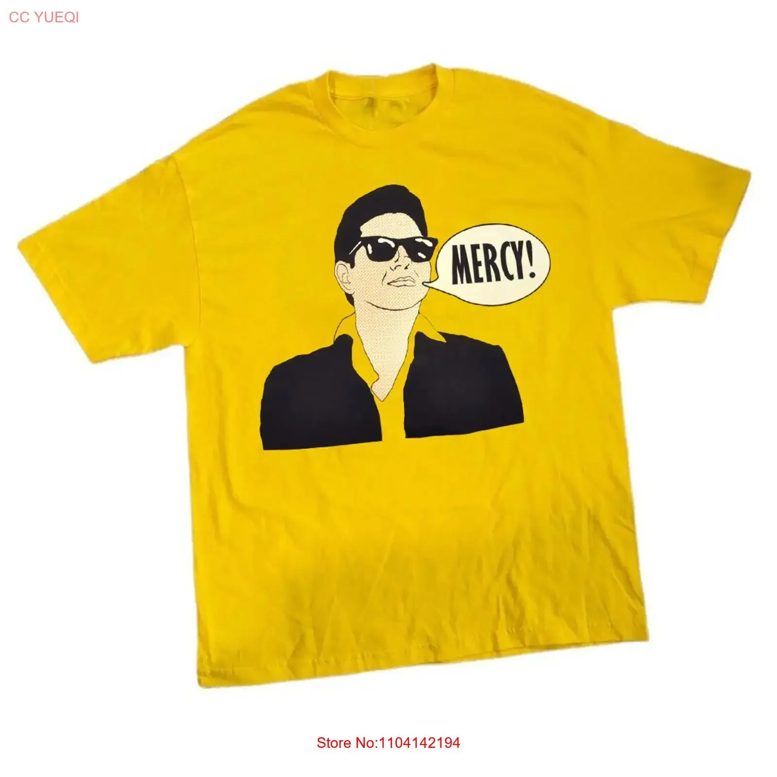Roy Orbison Mercty T Shirt Funny Daisy Size S 5XL 1H0446 vintage Washed Stylish Versatile Top For Everyday Wear graphic