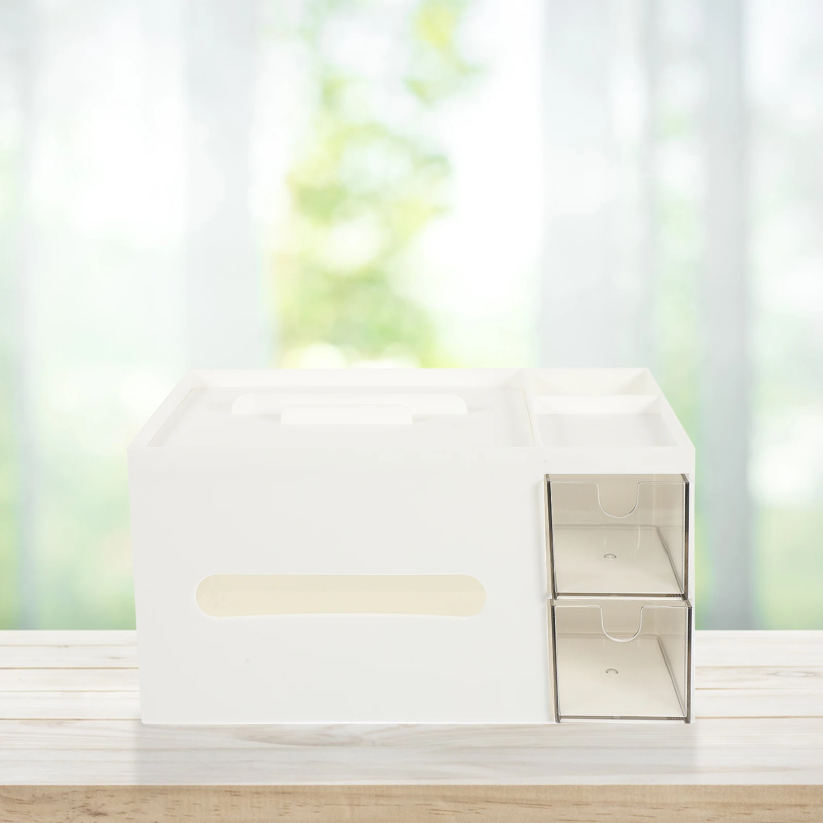 

Desk ganizer Kawaii Cute Makeup Storage Holder Stationery Drawer Table Practical Desktop ganizer For Bedroom Bathroom