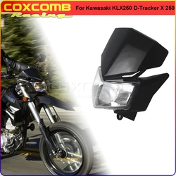 Supermoto Enduro Headlight HI/lo Beam Daytime Running Light For Kawasaki KLX250 KLX250S KLX250SF D-Tracker X 250 2008-2019