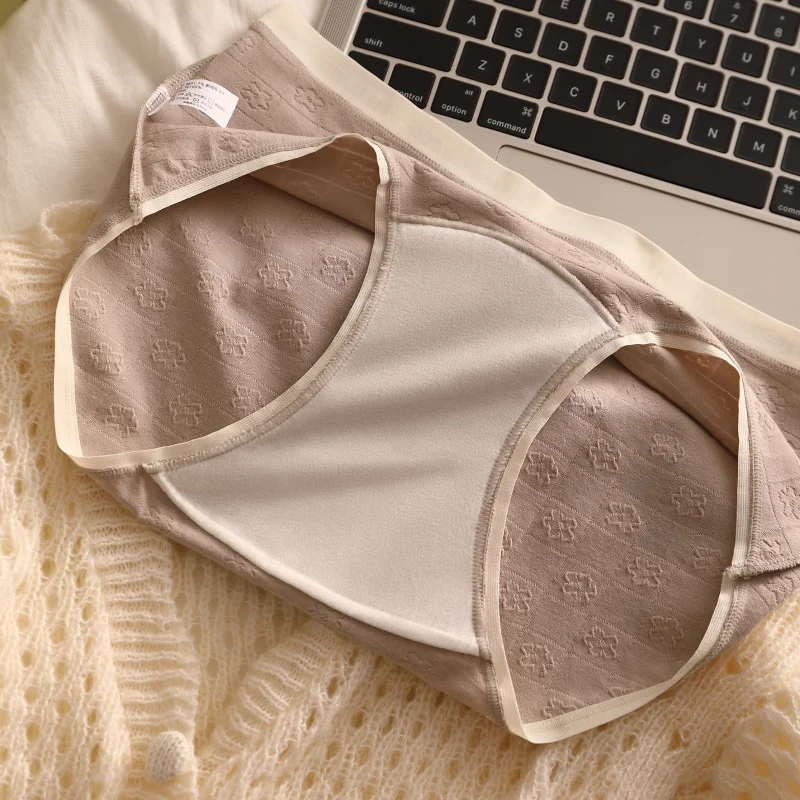 3PCS Briefs Breathable Female Panties Cute Bear Cotton Soft Underware Underwear Women Woman Lingerie Seamless Triangular Women\'s