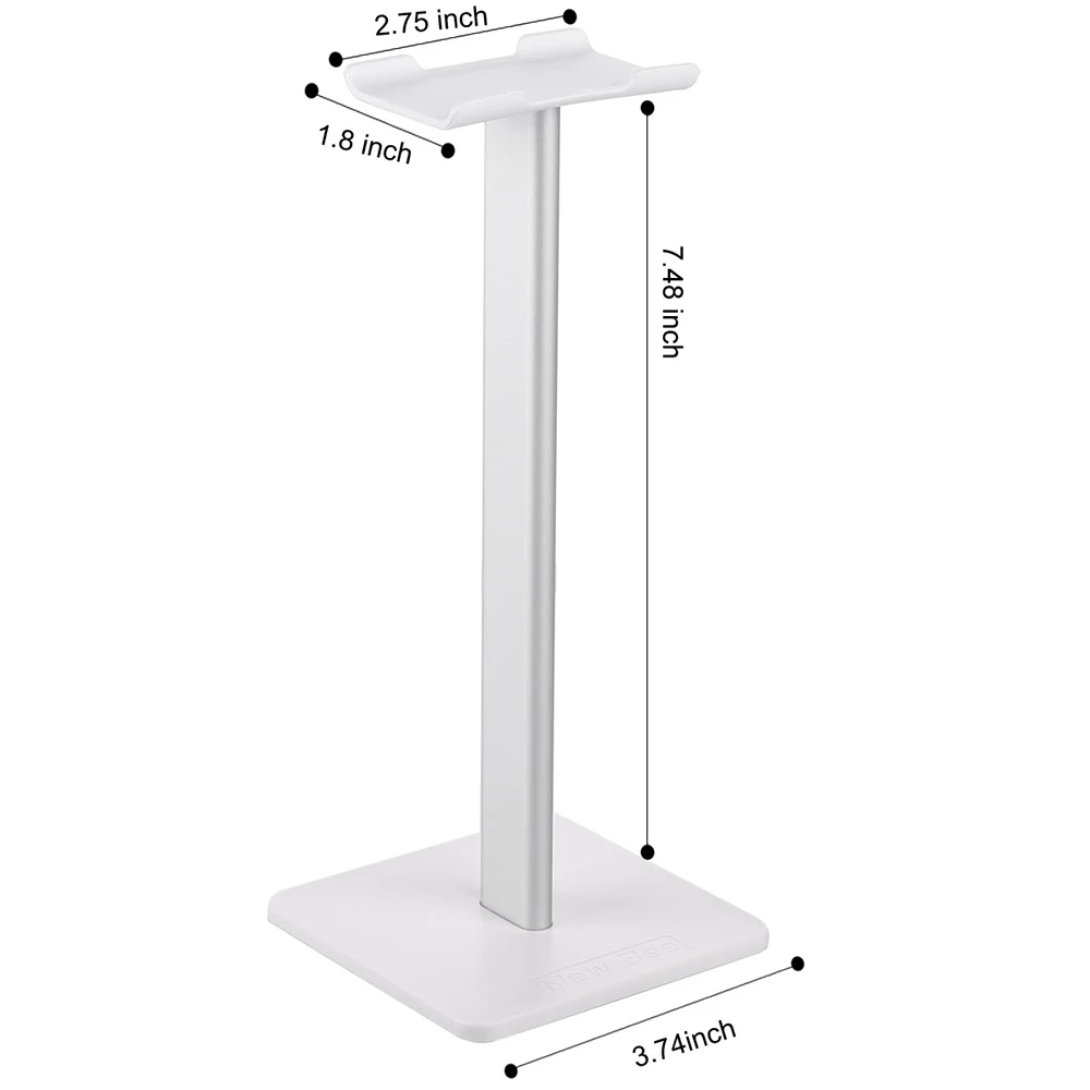 حامل سماعة رأس عالمي ، حامل سماعة محمولة ، مادة بولي يوريثان ، رف عرض سماعة الأذن ، استخدام متجر مركز المعارض المنزلي الأبيض #3