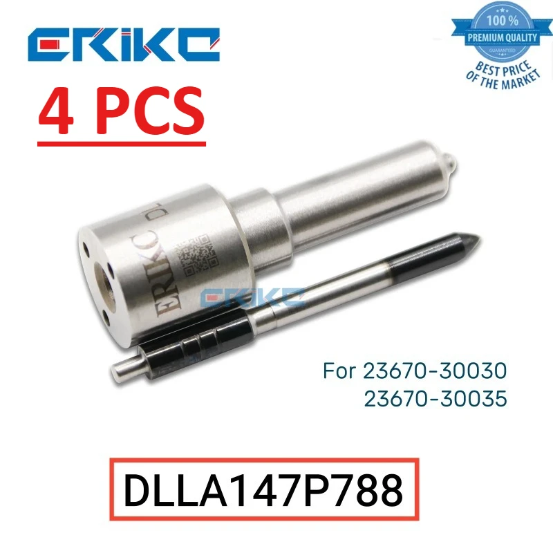 

DLLA147P788 Diesel Fuel Nozzle DLLA 147 P 788 Sprayer Common Rail Injector Sprayer DLLA 147P788 for 23670-30030 23670-30035