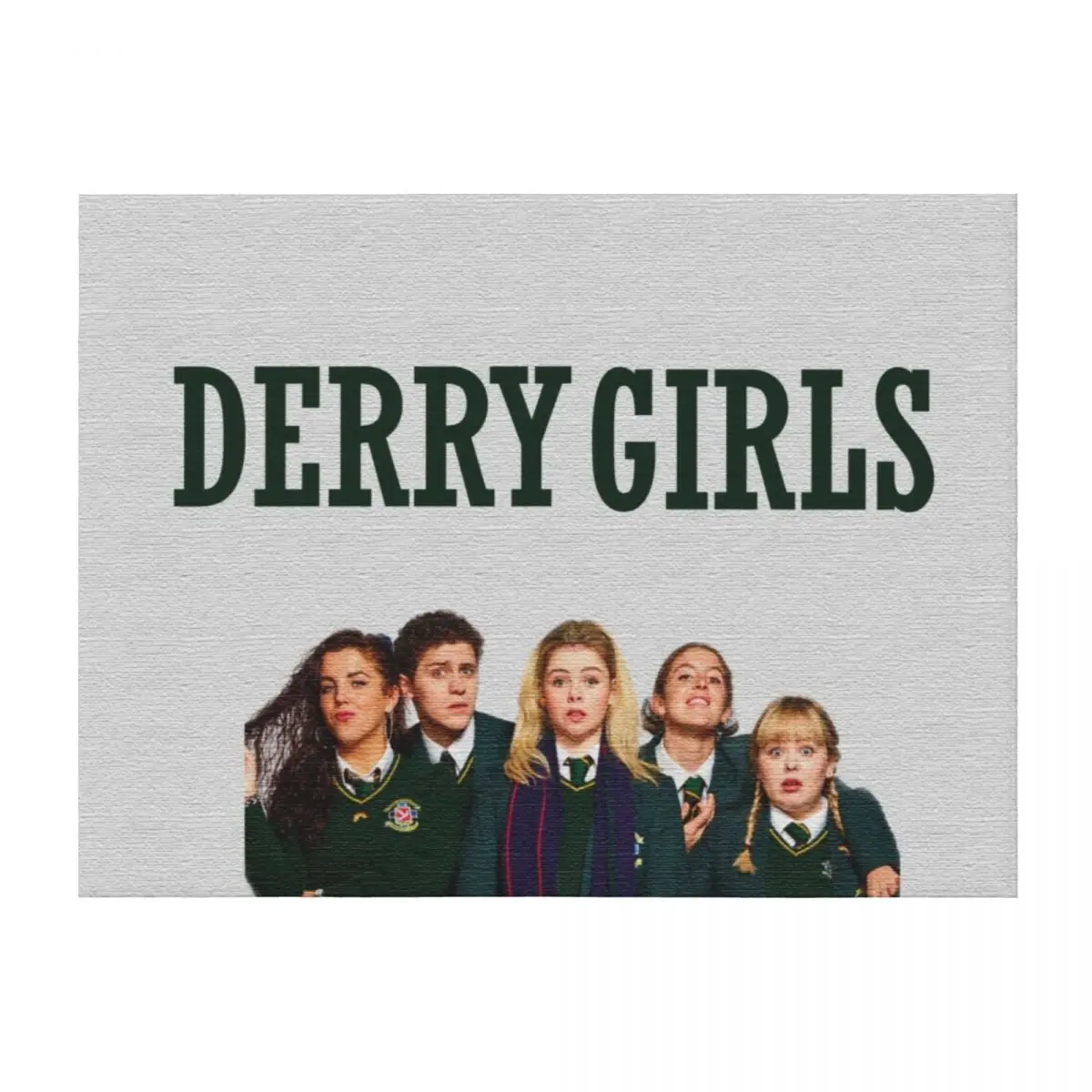 

derry girls Throw Blanket Blankets Sofas Of Decoration manga cosplay anime Heavy Blankets