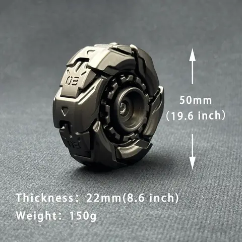 EDC Fidget Sliders Open Armor Spinning TopFidget Leksaker Stresslindring För Vuxna Magnetisk Meta 10 best sales fidgethjul - №7
