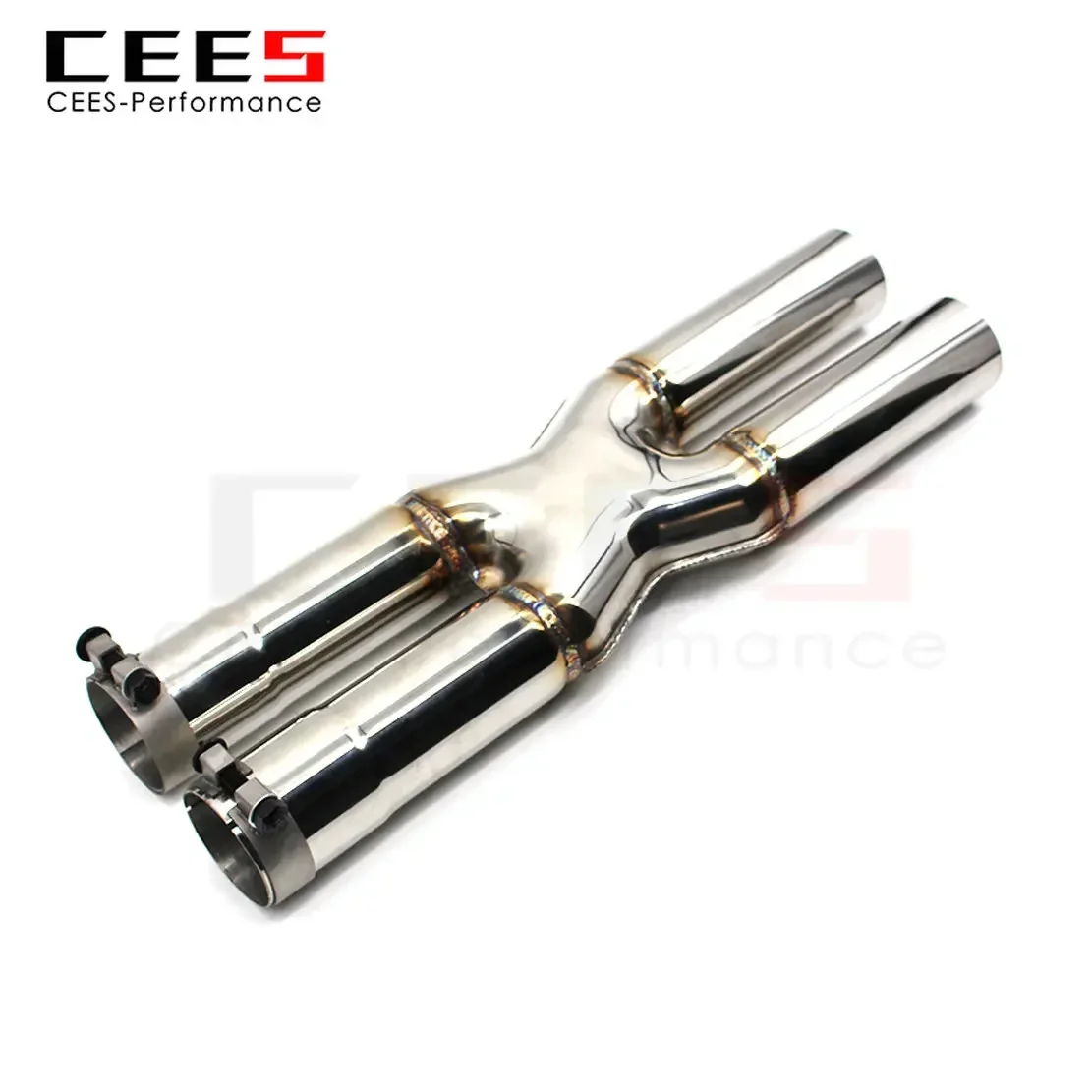 CEES Middle Section Pipe for Ferrari F12/GTC4/FF/812/812GTS X Tube Stainless Steel Exhaust Pipe Channeling Pipe  Exhaust System