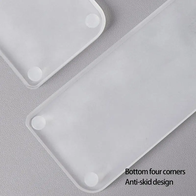 Clear Acrylic Wrist Rest for Computer Keyboard Ergonomic Wrist Rest for Keyboard Mechanical Keyboard Wood Computer Wrist Rest