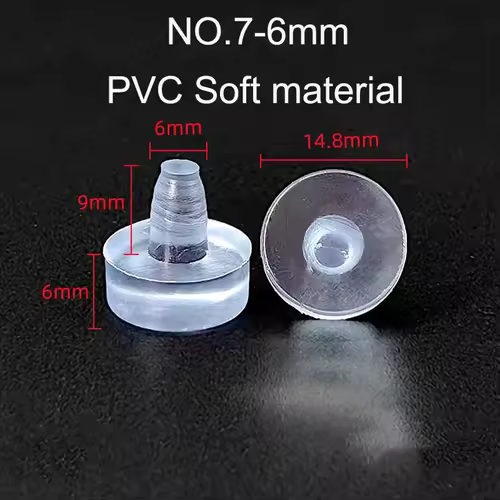 10/20pcs Round PVC Furniture Foot Nail Rubber Glide Nail Office Table Chair Leg Floor Protector Round Sliding Disc Noise Killer - Image 17