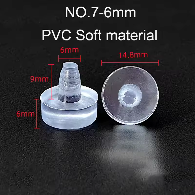 10/20pcs Round PVC Furniture Foot Nail Rubber Glide Nail Office Table Chair Leg Floor Protector Round Sliding Disc Noise Killer - Image 17
