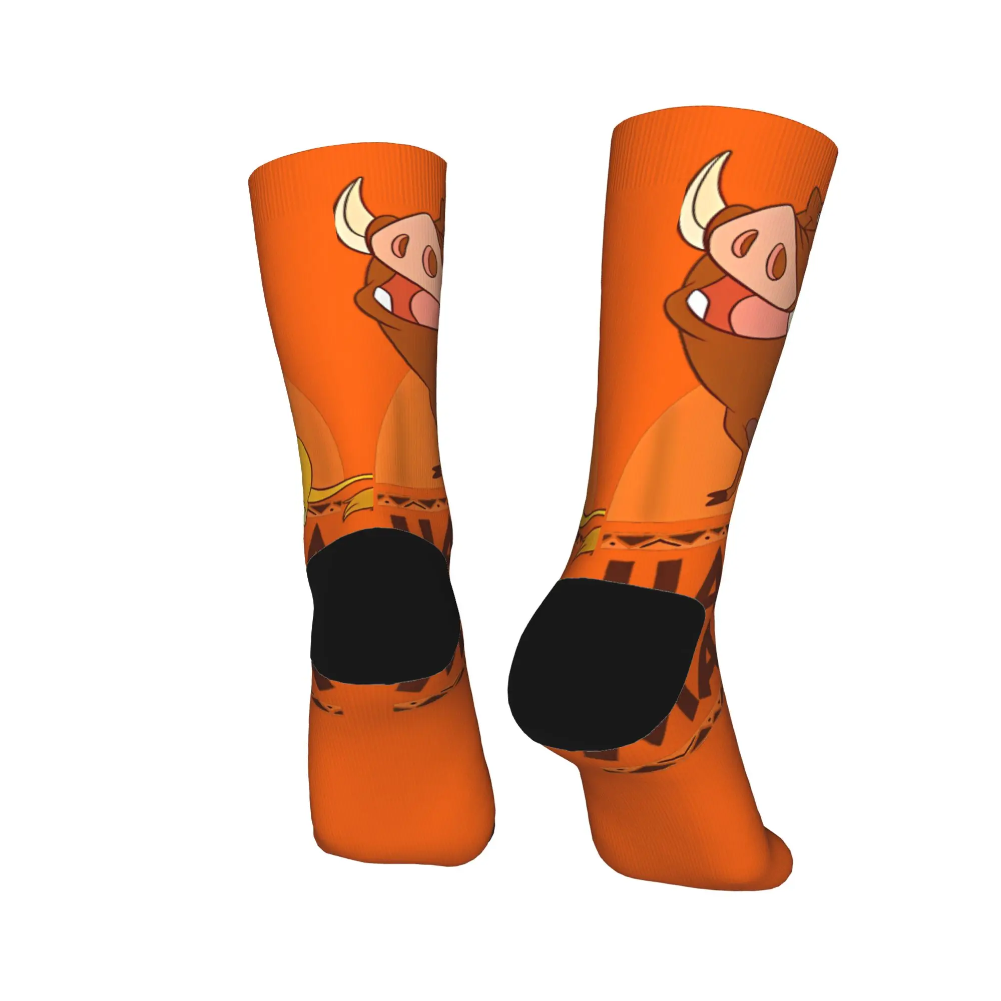 The Lion King Hakuna Matata Simba Timon Pumbaa Socks Stockings Funny Men Comfortable Socks Pattern Cycling Non Slip Socks - view 4