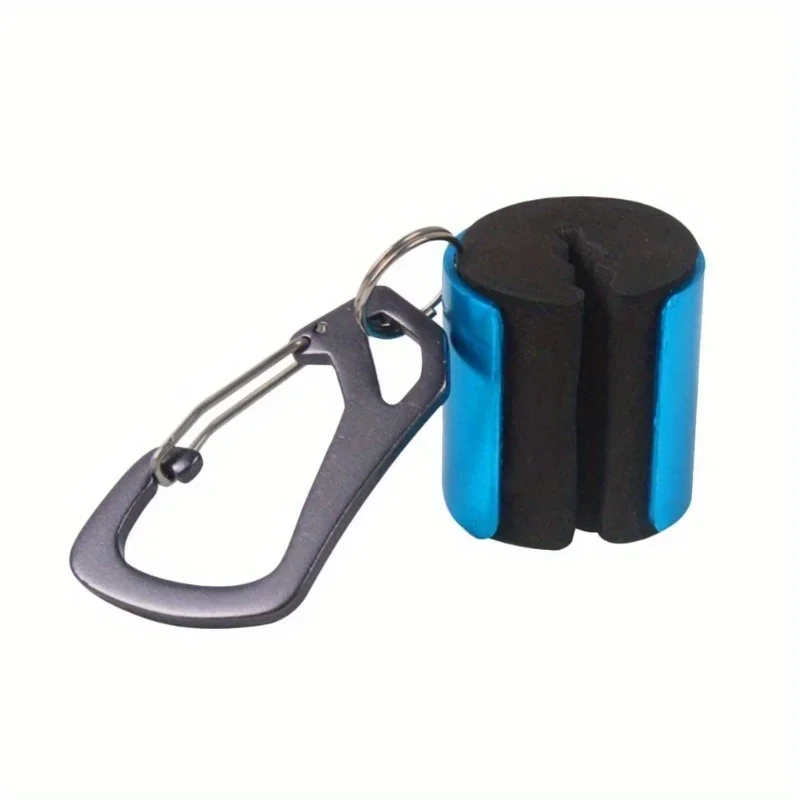 Fishing Rod Holder Clip Metal Housing Support Wearable Belt Clip Rod Holder Stand Up Pole Strong and Sturdy Fishing Accessories