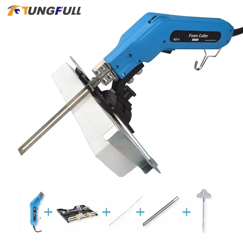 220V Electric Pearl Cotton Foam Sponge Cutting Knife Slotted Electrothermal KD-5 Reciprocating Saw Hot Cutter for Sponge