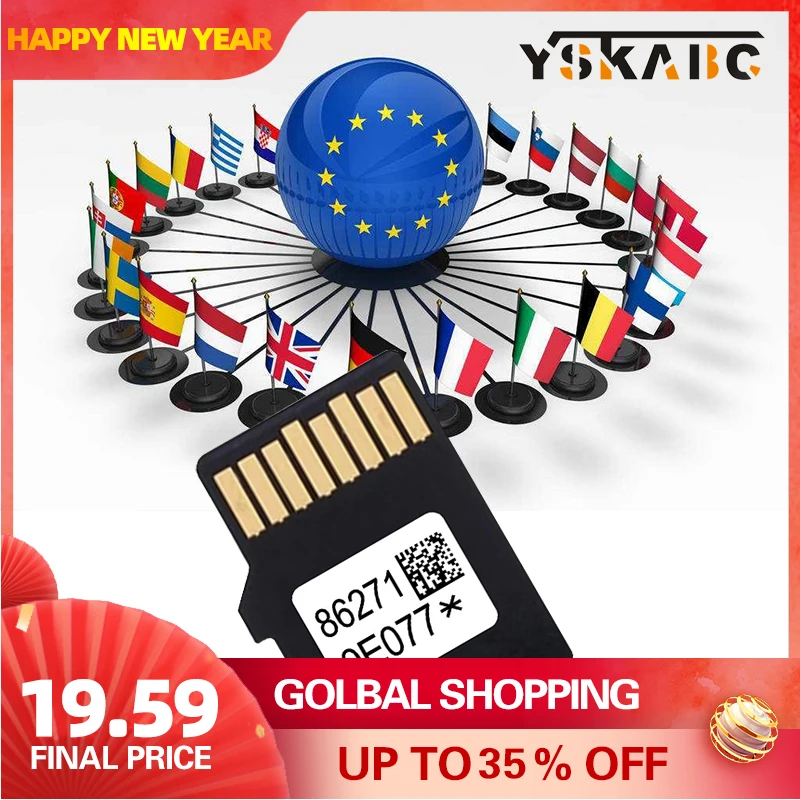 

Последнее обновление 2024 года для Toyota Navigation SD-карты OEM 86271-0E077 Prius 4Runner GPS-аксессуары Карты США CAN