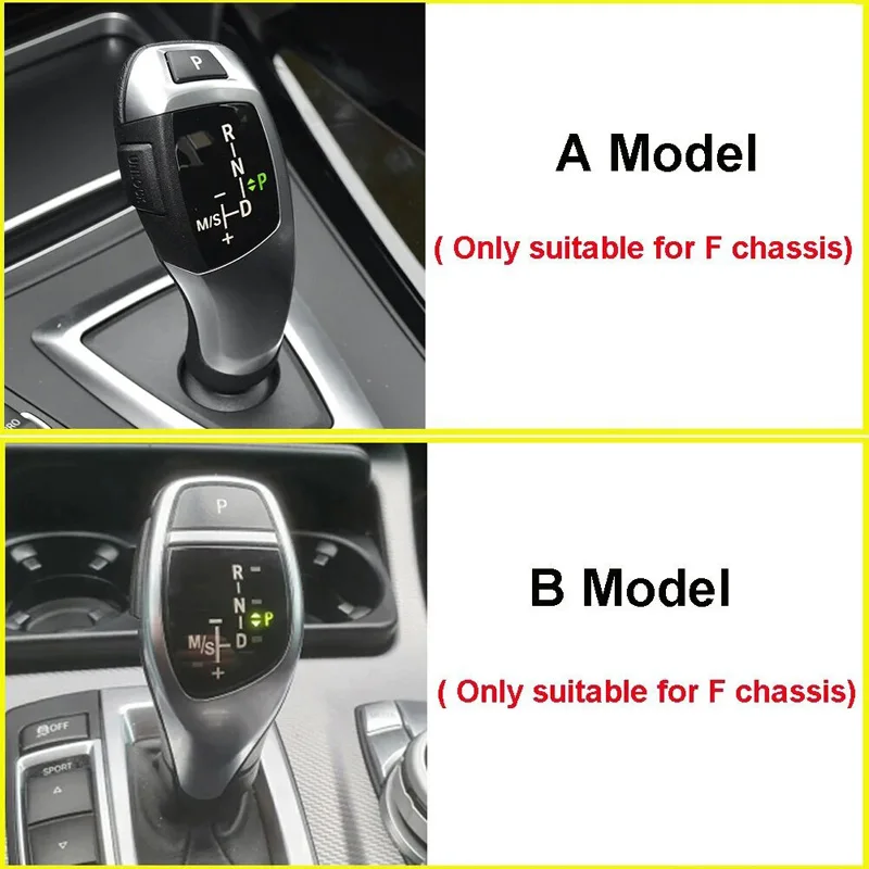 Car Gear Knob Shift Lever Cover/P Button Replace For BMW 1 2 3 5 7Series F10 F20 F21 F22 F11 F01 X3 X4 M3 M5 F30 F25 F Chassis