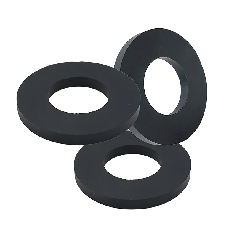 2pcs Car Rubber Bushing Dampers Front Strut Top Mount Tower Suspension Steering Shock-Absorbing Bearing Washer Silencer Pad