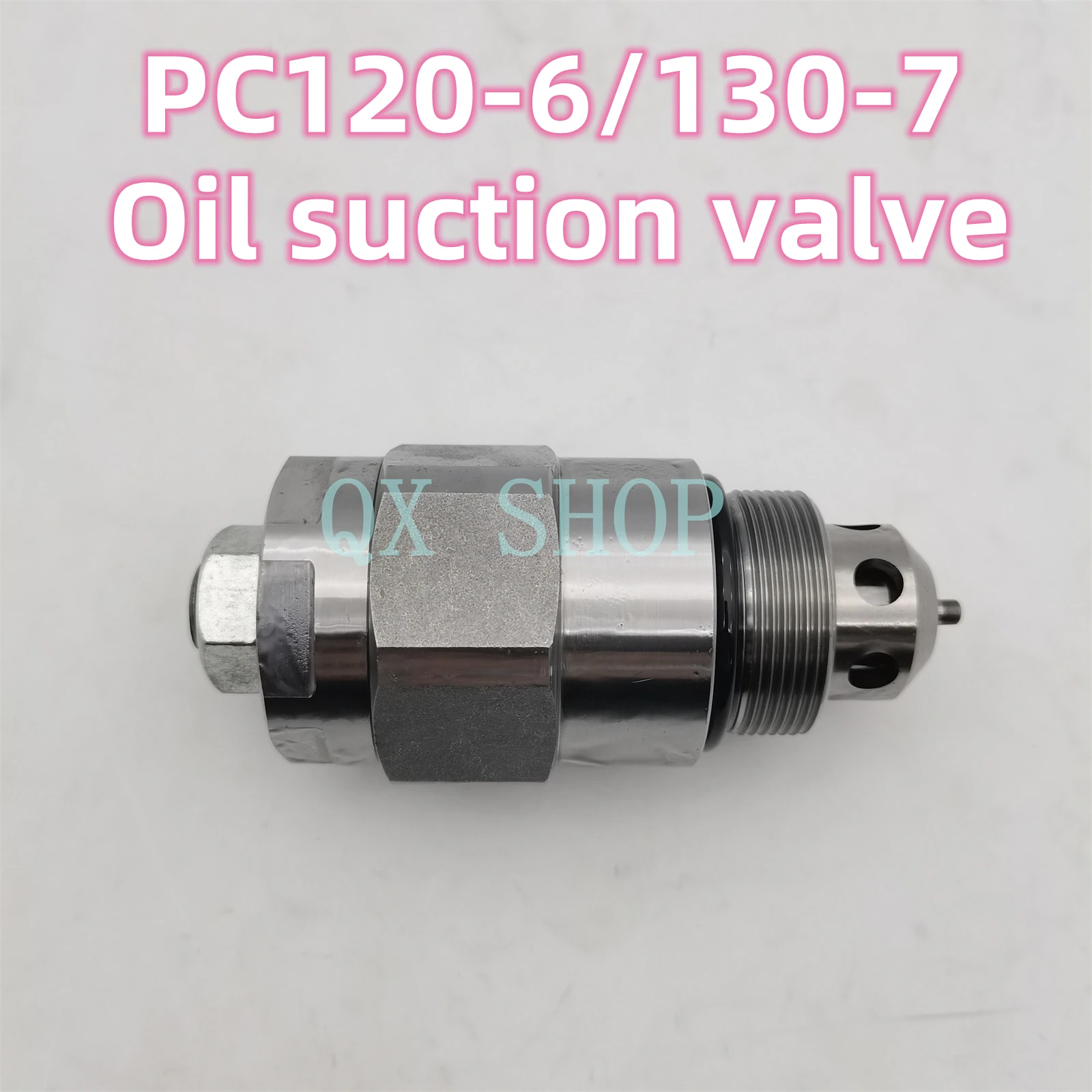 Excavator overflow valve For Komatsu PC120-6 130-7 160-7 distributor Oil suction valve safety relief valve 709-90-74200 parts