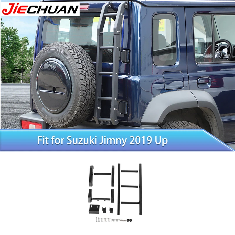 Tailgate Ladder Non-Slip Sturdy Bracket For Suzuki jimny  2019 Up Car Metal Exterior Accessories