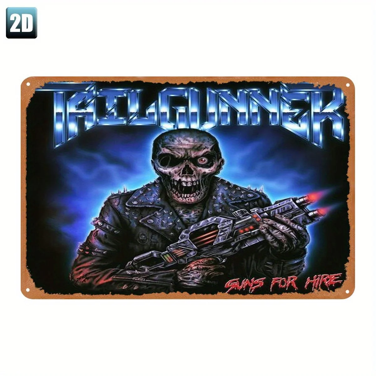 . Tailgunner: Guns for Hire - Official Poster.metal tin sign, that was fun tinplate sign Gift, size Decoratve paintings/Room/Res